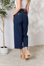 Load image into Gallery viewer, Judy Blue Full Size High Waist Cropped Wide Leg Jeans
