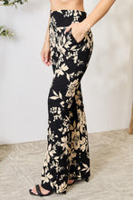 Load image into Gallery viewer, Heimish Full Size High Waist Floral Flare Pants
