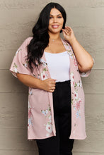 Load image into Gallery viewer, Justin Taylor Aurora Rose Floral Kimono
