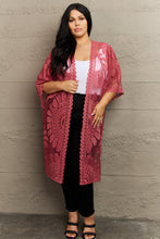 Load image into Gallery viewer, Justin Taylor Legacy Lace Duster Kimono
