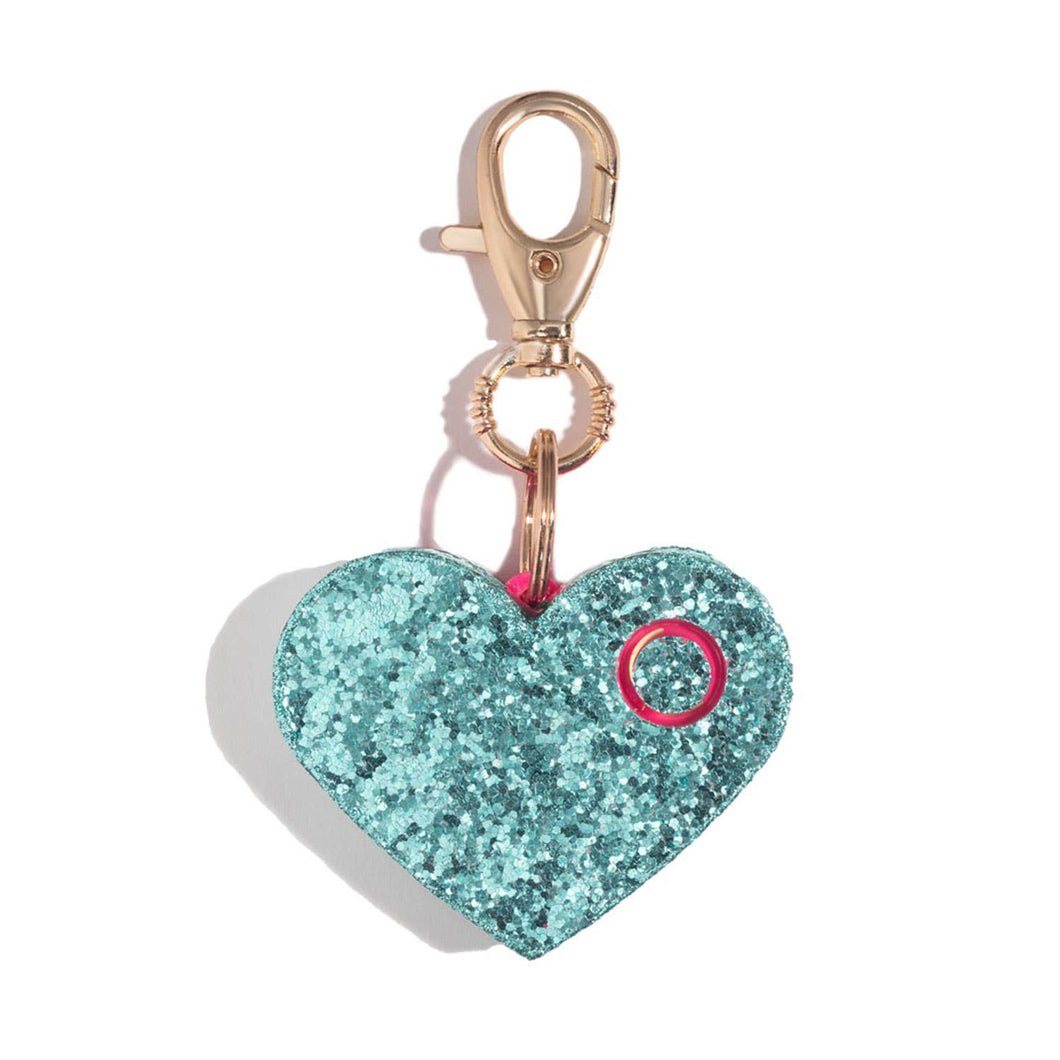 Safety Alarm | Mint Glitter Heart