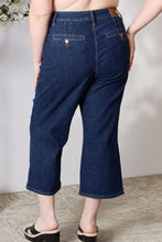 Load image into Gallery viewer, Judy Blue Full Size High Waist Cropped Wide Leg Jeans
