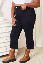 Load image into Gallery viewer, Judy Blue Full Size High Waist Wide Leg Cropped Jeans
