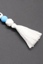 Load image into Gallery viewer, Letter Tassel Keychain
