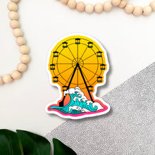 Load image into Gallery viewer, Ocean City Ferris Wheel Sticker
