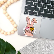 Load image into Gallery viewer, Maryland Cool Bunny Sticker
