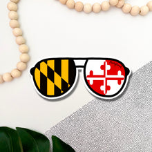 Load image into Gallery viewer, Maryland Sunglasses Sticker
