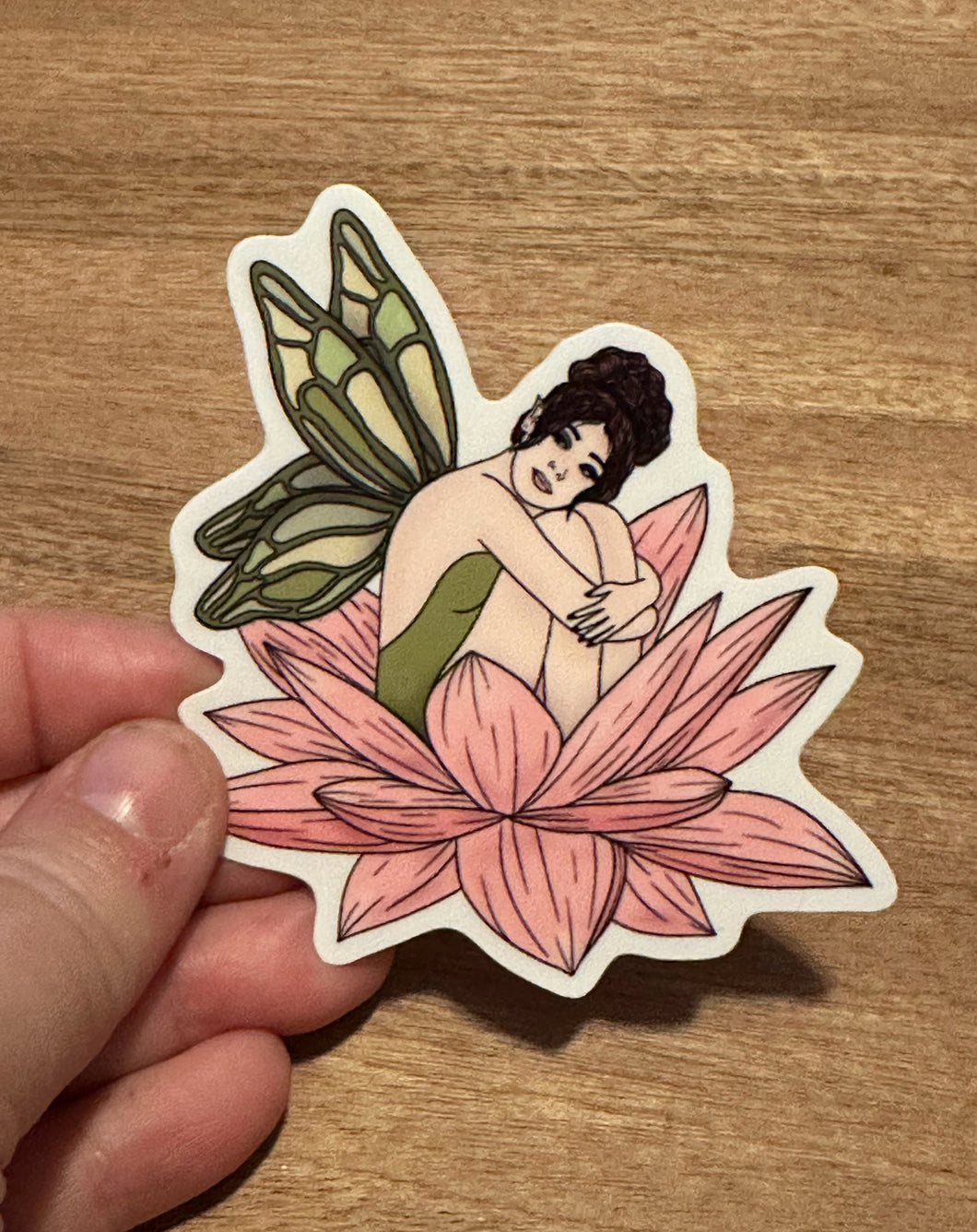 Fairy in a Flower Sticker