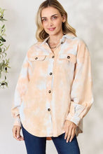 Load image into Gallery viewer, BiBi Tie Dye Button Down Long Sleeve Shirt
