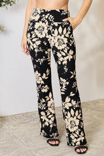 Load image into Gallery viewer, Heimish Full Size High Waist Floral Flare Pants
