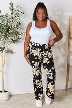 Load image into Gallery viewer, Heimish Full Size High Waist Floral Flare Pants
