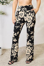 Load image into Gallery viewer, Heimish Full Size High Waist Floral Flare Pants
