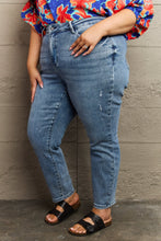 Load image into Gallery viewer, Judy Blue Kayla Full Size High Waist Distressed Slim Jeans
