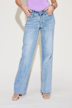 Load image into Gallery viewer, Judy Blue Full Size V Front Waistband Straight Jeans
