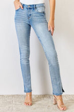 Load image into Gallery viewer, Kancan Full Size Mid Rise Y2K Slit Bootcut Jeans
