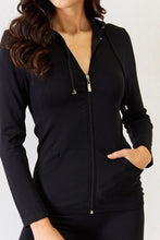 Load image into Gallery viewer, JULIA Zip Up Drawstring Hoodie and Leggings Set
