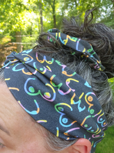 Load image into Gallery viewer, rainbow boob twist headband
